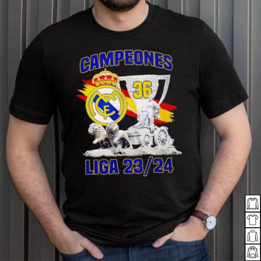 Real Madrid CF Campeones Liga 23 24 cup shirt