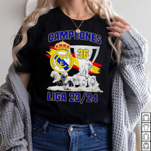 Real Madrid CF Campeones Liga 23 24 cup shirt