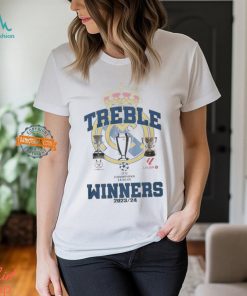 Real Madrid Football Club The Winners 2024 Treble shirt