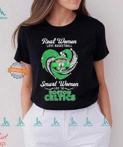 Real Women Love Basketball Smart Women Love The Boston Celtics 2024 Shirts