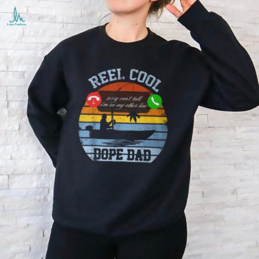 Reel Cool Fishing Dad Classic Black Men’sFather’s T Shirt