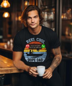 Reel Cool Fishing Dad Classic Black Men'sFather's T Shirt