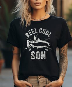 Reel Cool Son Fisherman Christmas Father's Day T Shirt