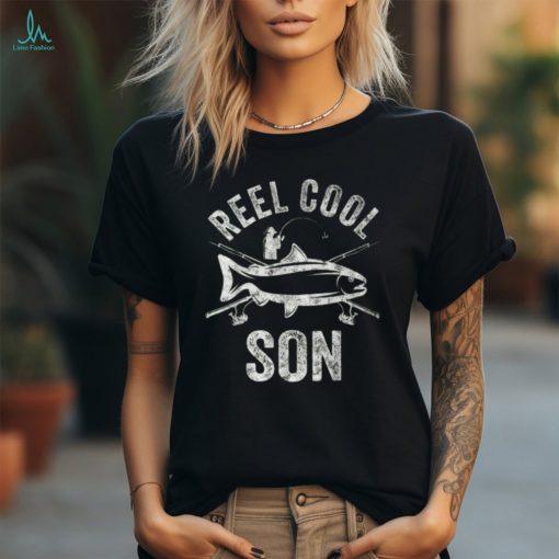 Reel Cool Son Fisherman Christmas Father’s Day T Shirt