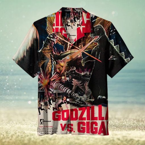 Release Of Godzilla Vs. Gigan Universal Hawaiian Shirt