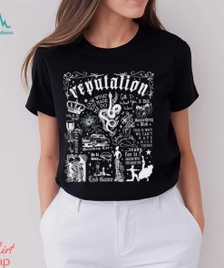 Reputation Snake Shirt Eras Tour Concert Swiftie Merch Shirt