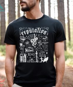 Reputation Snake Shirt Eras Tour Concert Swiftie Merch Shirt