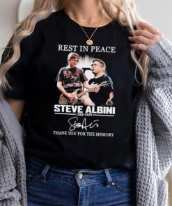 Rest In Peace Steve Albini 1962 2024 Thank You For The Memories Signature shirt