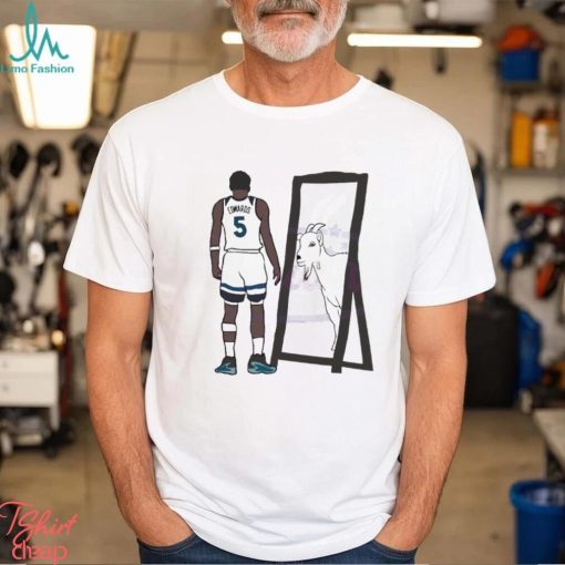 Retro Anthony Edwards Mirror GOAT Shirt