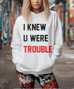 Retro I Knew U Were Trouble For Kid T Shirt