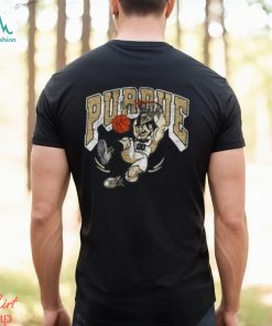 Retro Vintage Distressed Purdue Basketball Shirt