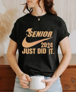 Retro senior 2024 just did it nike shirt