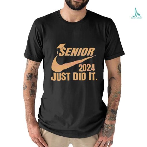 Retro senior 2024 just did it nike shirt