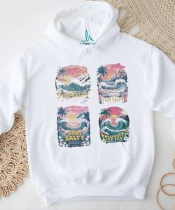 Retro stay salty beach vibes 2024 shirt