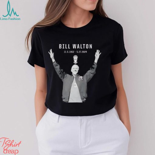 Rip Bill Walton Los Angeles Clippers 11.5.1995 5.27.2024 shirt