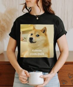 Rip doge kabosu 2024 inspired countless doge memes has died aged 18 shirt