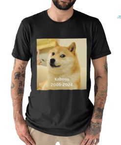 Rip doge kabosu 2024 inspired countless doge memes has died aged 18 shirt