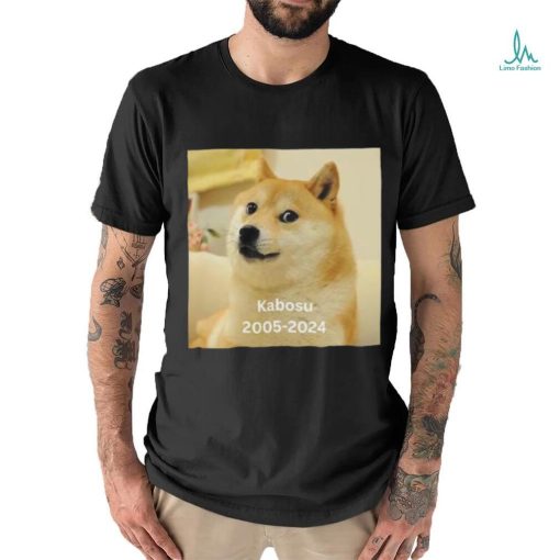 Rip doge kabosu 2024 inspired countless doge memes has died aged 18 shirt