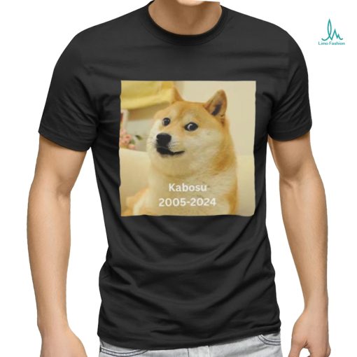 Rip doge kabosu 2024 inspired countless doge memes has died aged 18 shirt