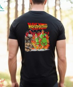 Robin Hood and Little John in the style of Back to the Future shirt