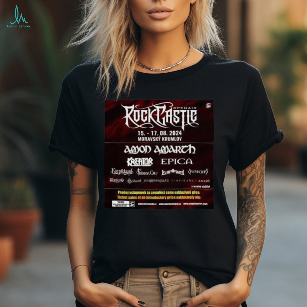 Rock Castle August 15 17, 2024 Moravsky Krumlov, Czech Poster Shirt Rock Castle August 15 17, 2024 Moravsky Krumlov, Czech Poster Shirt