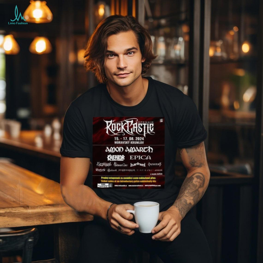 Rock Castle August 15 17, 2024 Moravsky Krumlov, Czech Poster Shirt Rock Castle August 15 17, 2024 Moravsky Krumlov, Czech Poster Shirt