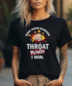 Rock Paper Scissors Throat Punch T Shirt