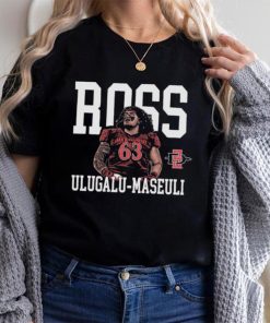 Ross Ulugalu Maseuli Cartoon SDSU Shirt
