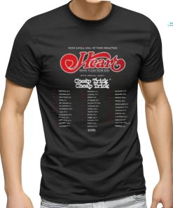 Royal Flush Tour 2024 Heart Band T Shirt