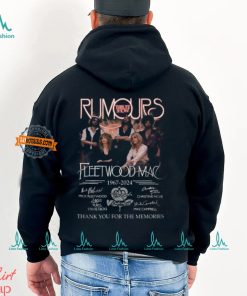 Rumours Tribute Show Fleetwood Mac 1967 2024 Thank You For The Memories T Shirt