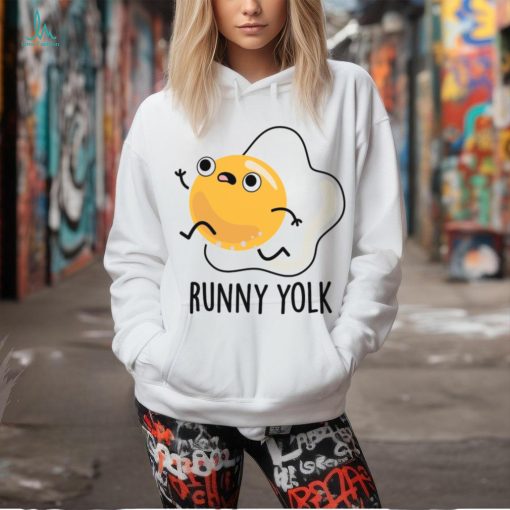 Runny Yolk Cute Egg Pun shirt