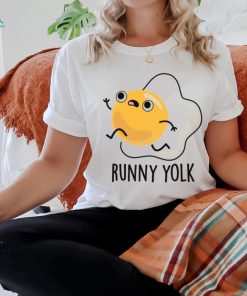 Runny Yolk Cute Egg Pun shirt