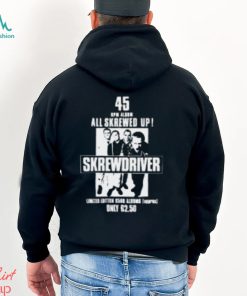 SD – AD Vintage Schwarz Screwdriver Band T Shirt