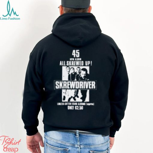 SD – AD Vintage Schwarz Screwdriver Band T Shirt