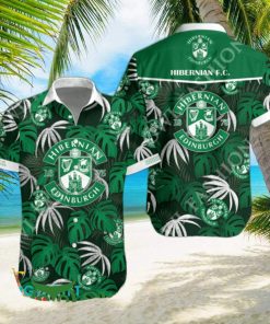 SPFL Championship Hibernian F.C. Tropical Vibe Hawaiian Shirt