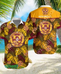 SPFL Championship Motherwell F.C. Tropical Vibe Hawaiian Shirt
