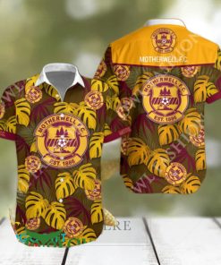 SPFL Championship Motherwell F.C. Tropical Vibe Hawaiian Shirt