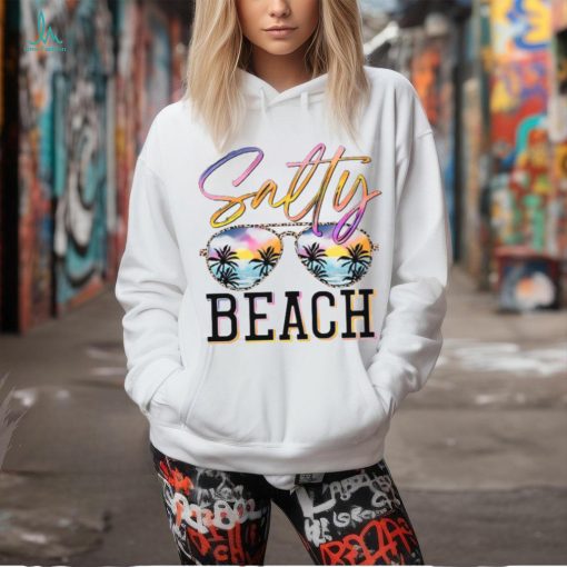 Salty Beach Teacher T Shirt