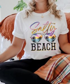 Salty Beach Teacher T Shirt