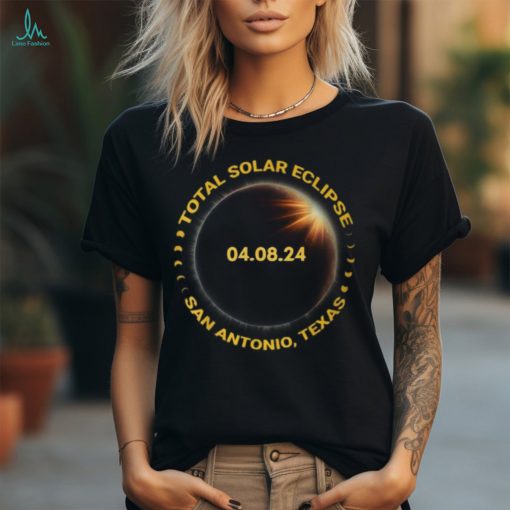 San Antonio Texas Solar Eclipse 2024 Totality Eclipse 2024 T Shirt