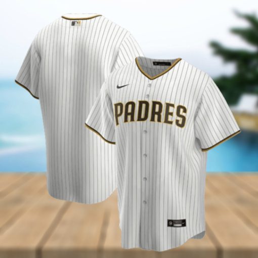 San Diego Padres Nike Official Replica Home Jersey Mens