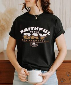 San Francisco 49ers Fanatics Women's Hometown Defensive Stand V Neck T Shirt