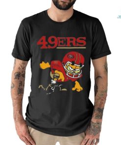 San Francisco 49ers Garfield Cat Grumpy Football Player T Shirt