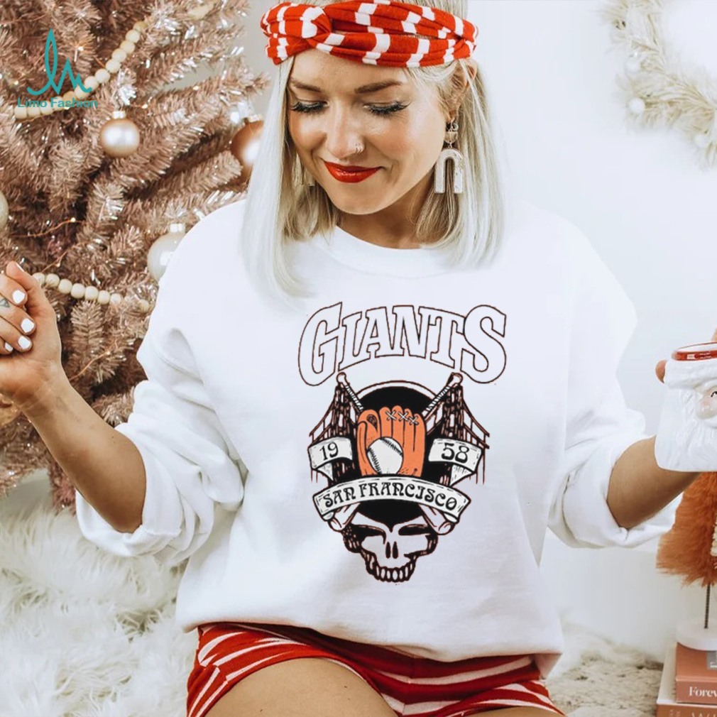 San Francisco Giants Homage Grateful Dead Tri Blend T Shirt San Francisco Giants Homage Grateful Dead Tri Blend T Shirt