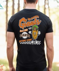 San giants mitchell & ness cooperstown collection food concessions 2024 shirt
