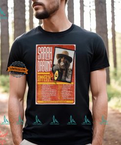 Sarah Darling Summer 2024 Tour Poster shirt