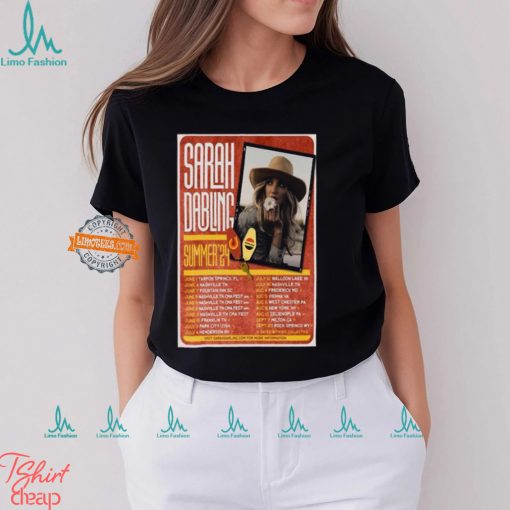 Sarah Darling Summer 2024 Tour Poster shirt