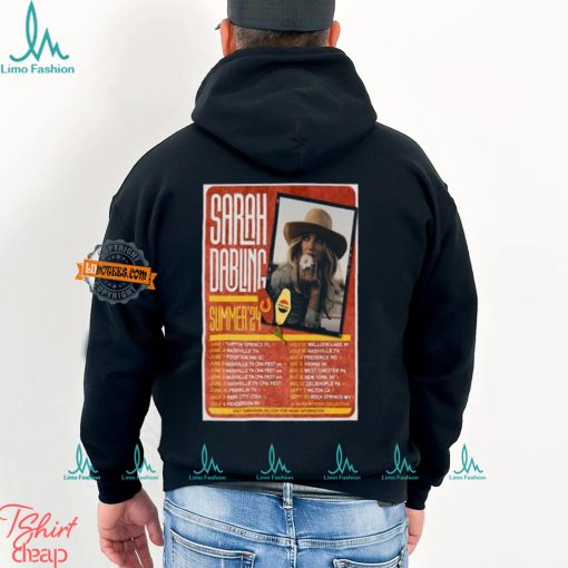 Sarah Darling Summer 2024 Tour Poster shirt