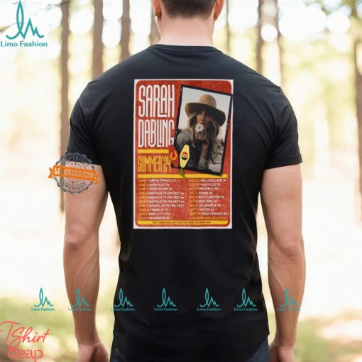 Sarah Darling Summer 2024 Tour Poster shirt