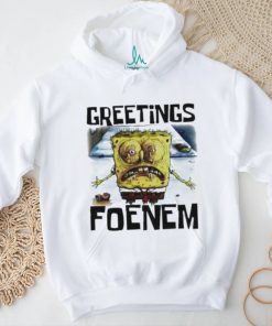 Scary SpongeBob SquarePants greetings foenem 2024 shirt